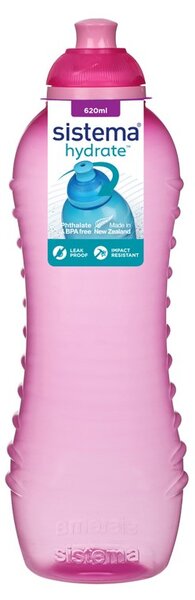 Sistema Láhev Hydrate Squeeze Twist n Sip 620 ml, růžová