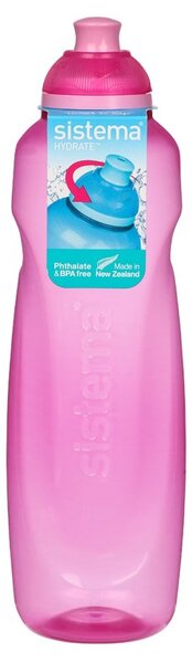 Sistema Láhev Hydrate Helix Twist n Sip 600 ml, růžová