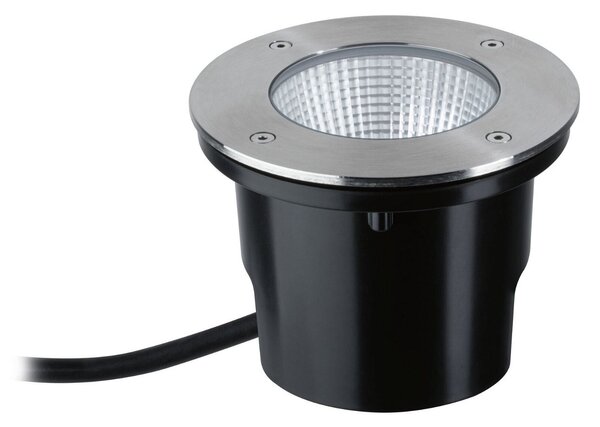 P 94654 LED zemní svítidlo Durea IP67 kruhové 153mm 3000K 8W 230V ocel kov - PAULMANN