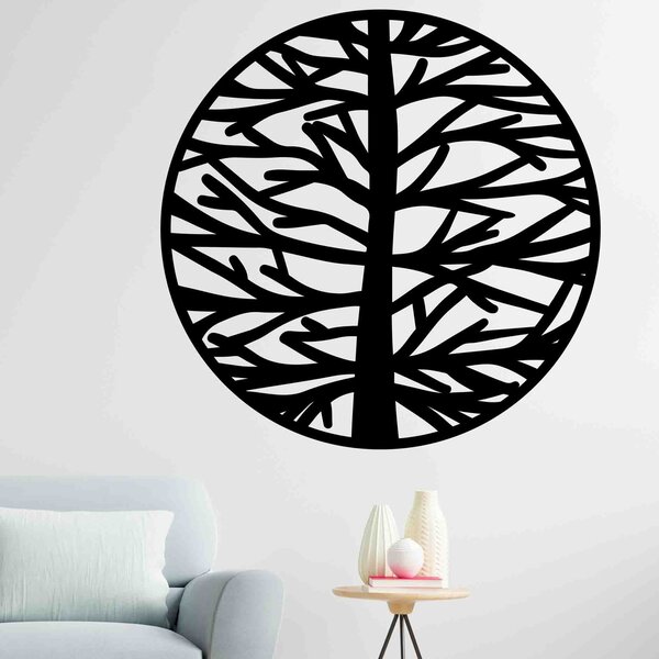 Sentop - Obraz na stěnu zeď MRLVEN: Přírodní překližka - Topol přírodní Rozměr 40 cm 4014-55712 PR0372 plywood tree of life