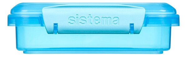 Sistema Svačinový box na toast Lunch Sandwich 450 ml, modrá