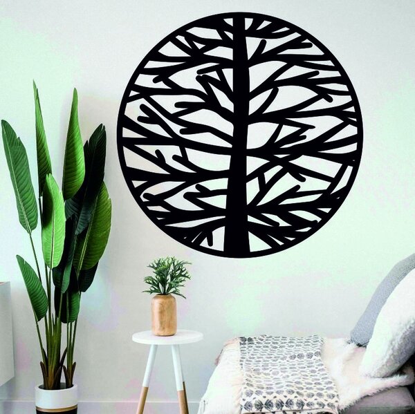 Sentop - Obraz na stěnu zeď MRLVEN: Přírodní překližka - Topol přírodní Rozměr 40 cm 4014-55712 PR0372 plywood tree of life