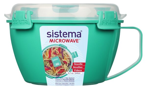 Sistema Dóza na nudle a hranolky Microwave Noodle 940 ml, mátová