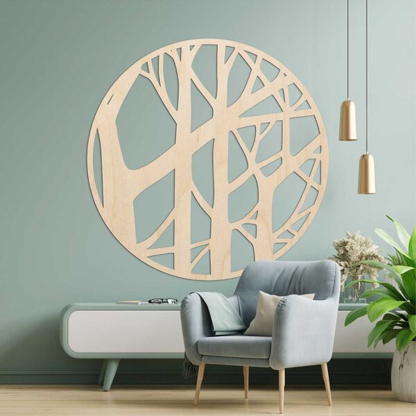 SENTOP | Moderní design na zeď obraz příroda les I SENTOP PR0376
