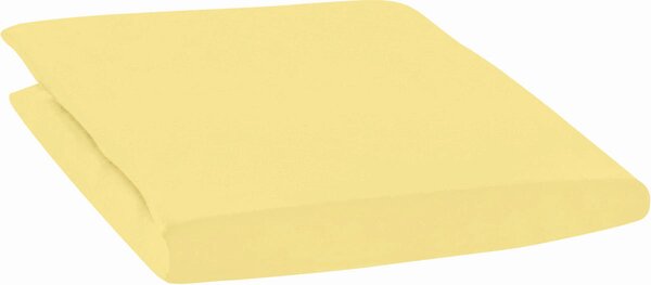ELASTICKÉ PROSTĚRADLO, jemný žerzej, žlutá, 150/200 cm Estella - Prostěradla, Online Only