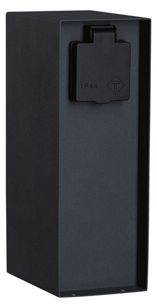 P 94700 Plug & Shine sloupek se zásuvkami Rio IP44 antracit - PAULMANN