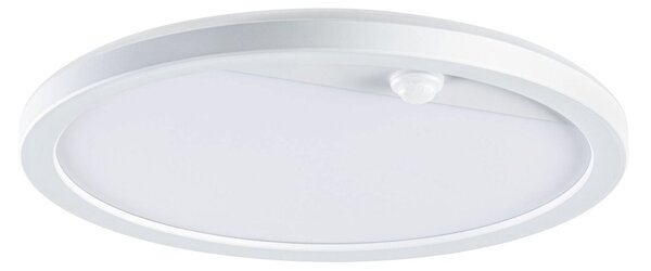 P 94706 LED venkovní panel Smart Home Zigbee Lamina Backlight pohybové čidlo neláká hmyz IP44 kruhové 280mm CCT 14W 230V bílá umělá hmota - PAULMANN