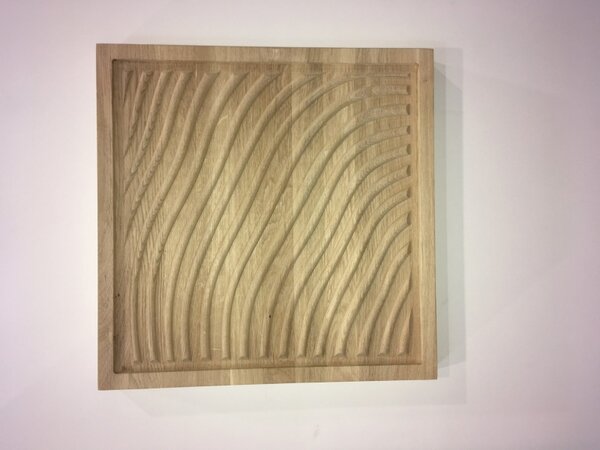Dřevěný obraz Cesty životem 44 x 44 cm