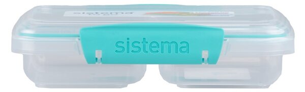 Sistema Dělený svačinový box To Go Small Split se 2 oddíly 350 ml, mátová
