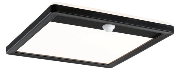 P 94709 LED venkovní panel Lamina Backlight pohybové čidlo neláká hmyz IP44 hranaté 250x47mm CCT 14W 230V černá umělá hmota - PAULMANN