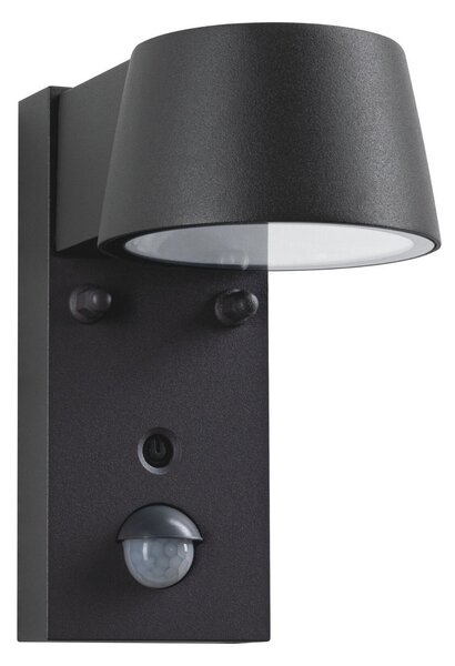 P 94714 LED venkovní nástěnné svítidlo Smart Home Zigbee Capea pohybové čidlo neláká hmyz IP44 96x153mm CCT 6W 230V 98° antracit - PAULMANN