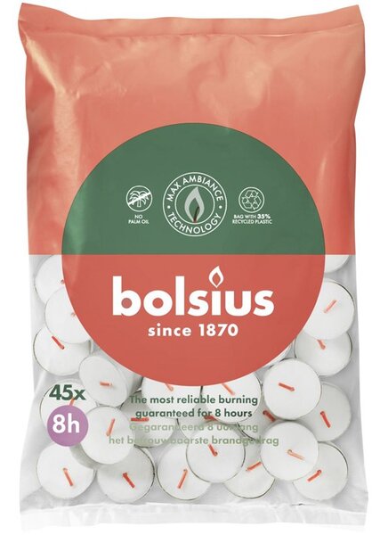 Bolsius Čajové 45ks ~8hod
