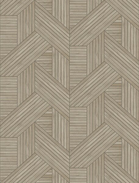 Vliesová obrazová tapeta na zeď, béžová, imitace dřeva, lamel, FW4036-1, Feature Walls, Decoprint
