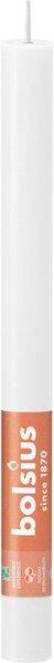 Bolsius Rustic Domácí 23x270mm Cloudy White, bílá svíčka