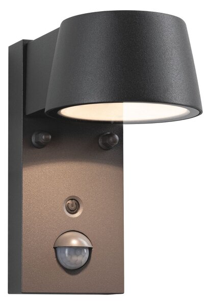 P 94714 LED venkovní nástěnné svítidlo Smart Home Zigbee Capea pohybové čidlo neláká hmyz IP44 96x153mm CCT 6W 230V 98° antracit - PAULMANN