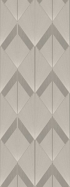 Geometrická vliesová obrazová tapeta na zeď, šedo-béžová, FW4035-5, Feature Walls, Decoprint