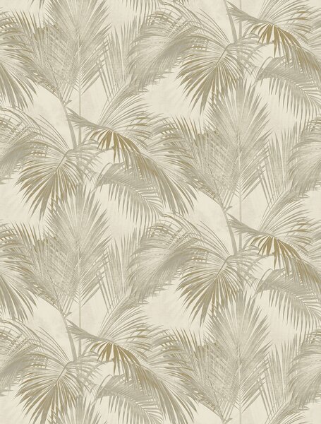 Vliesová obrazová tapeta na zeď, béžová, palmy, listy, FW4034-4, Feature Walls, Decoprint