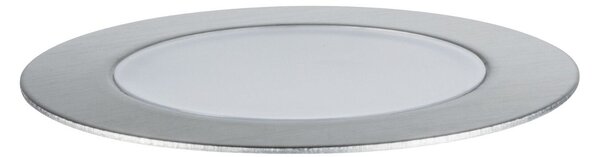 P 94721 Plug & Shine LED zemní svítidlo Floor samostatné svítidlo neláká hmyz IP67 2200K 2W stříbrná - PAULMANN