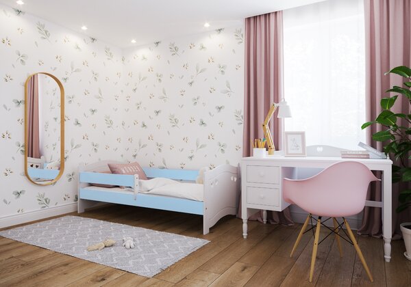 Dětská postel Laura Velikost postele: 140x80, Barevné provedení: Bílá, Provedení postele: S šuplíkem