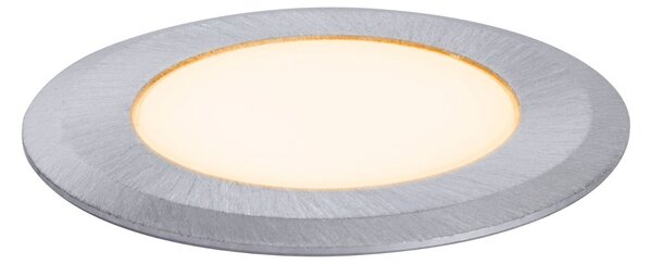 P 94726 LED zemní svítidlo zlaté světlo neláká hmyz IP67 kruhové 50mm 2200K 2,2W 230V hliník umělá hmota/kov - PAULMANN