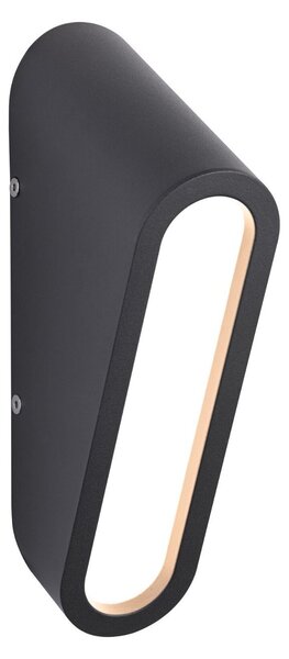 P 94733 LED venkovní nástěnné svítidlo Cliff IP44 64x116mm 3000K 9,5W 230V antracit hliník - PAULMANN