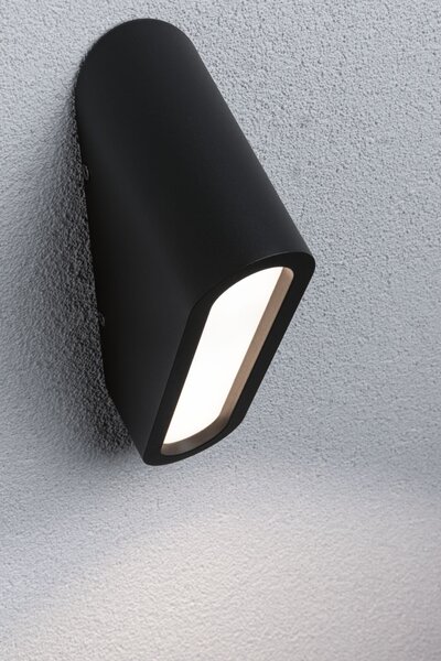 P 94733 LED venkovní nástěnné svítidlo Cliff IP44 64x116mm 3000K 9,5W 230V antracit hliník - PAULMANN
