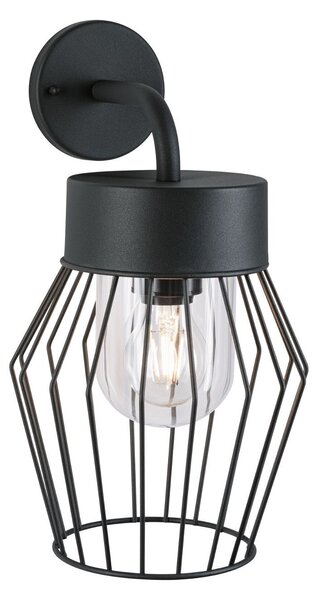 P 94736 Venkovní nástěnné svítidlo Lanka IP44 205x237mm max. 40W 230V antracit hliník - PAULMANN
