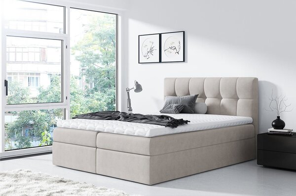 Jednolůžková boxspring postel Maddox (120x200) (Rico 1)