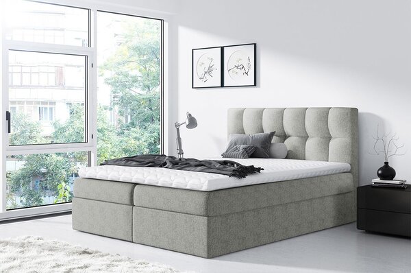 Jednolůžková boxspring postel Maddox (120x200) (Muna 08)