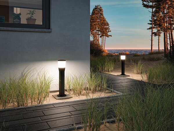 P 94741 LED stojací svítidlo Bako IP44 500mm max. 20W 230V antracit E14 hliník - PAULMANN