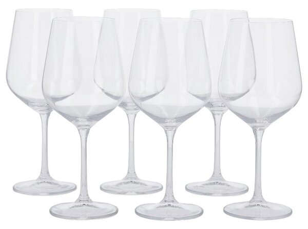 Silvercrest® Sklenice na sekt / Sklenice na bílé víno / Sklenice na červené víno / Sklenice na vodu (sklenice na červené víno) (100395535004)
