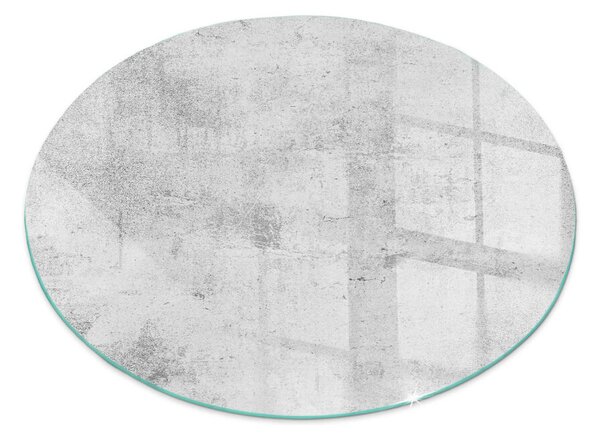 Kulaté sklo pod krbová kamna Betonová textura v syrovém stylu ppkon-00088279