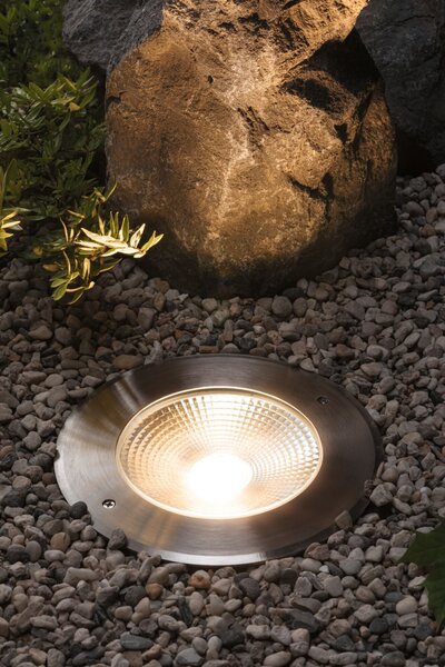 P 94749 LED zemní svítidlo Vanea IP67 kruhové 160mm 3000K 15,5W 230V hliník hliník - PAULMANN