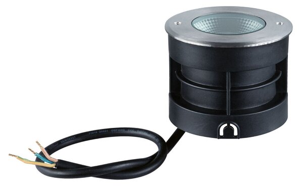 P 94748 LED zemní svítidlo Vanea IP67 kruhové 100mm 3000K 3,5W 230V hliník hliník - PAULMANN