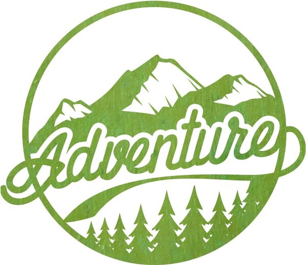 SENTOP | Dřevěný nástěnný obraz s přírodním motivem adventure| SENTOP PR0421