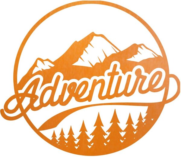 SENTOP | Dřevěný nástěnný obraz s přírodním motivem adventure| SENTOP PR0421