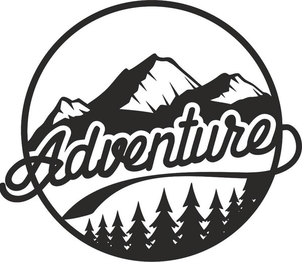 SENTOP | Dřevěný nástěnný obraz s přírodním motivem adventure| SENTOP PR0421