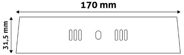 Prémiový přisazený LED panel 12W 950lm, denní, čtvercový, matný chrom, 3 roky