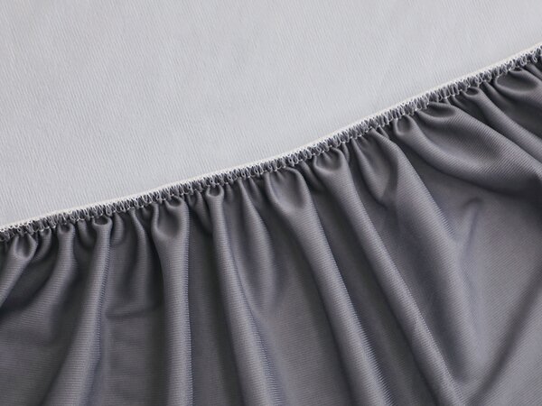XPOSE® Froté chránič matrace Exclusive - šedý 80x160 cm