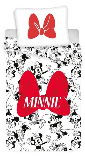 Povlečení Minnie red bow 140x200, 70x90 cm