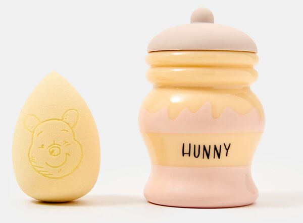 Sinsay - Houbička na make-up s pouzdrem Winnie the Pooh - žlutá