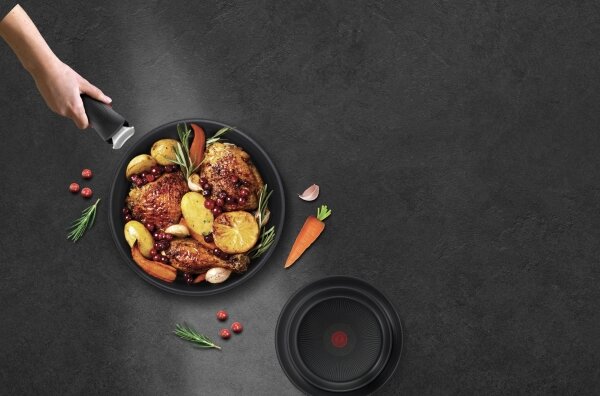 Tefal - Sada pánví 3 ks INGENIO BLACK STONE