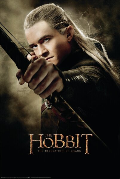 Plakát, Obraz - Hobbit - Legolas