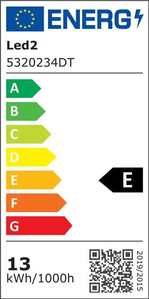 LED2 5320234DT Svítidlo ROLO MAX, A TRIAC DIM 13W 3000K stropní antracit - LED2 Lighting