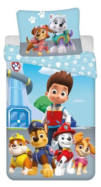 Povlečení Paw Patrol PP451 Bavlna, 140/200, 70/90 cm