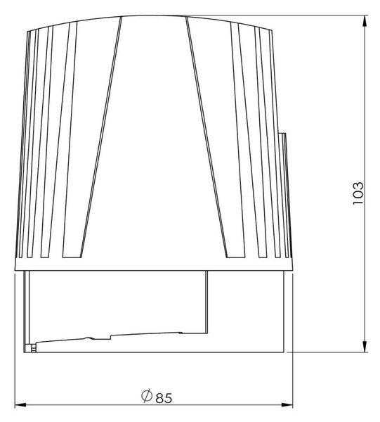 IMPR 565352 Deko-Light stropní vestavné svítidlo modulární systém COB 31W 31-37V DC 31,00 W 3000 K 3270 lm šedá