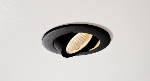 IMPR 565357 AKCE - Deko-Light stropní vestavné svítidlo Dione, 230 V, DIM, 3000 K, černá 220-240V AC/50-60Hz 8,50 W 3000 K 700 lm černá