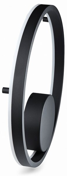 Palnas LED stropní svítidlo Dona 2 UP, ⌀ 40cm, 24W Barva: Černá, Stmívání, řízení: Krokové