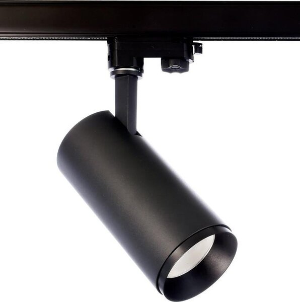 IMPR 707119 Deko-Light kolejnicový systém 3-fázový 230V Lucea 15 černá 220-240V AC/50-60Hz 15,00 W 3000/4000 K tmavě černá RAL 9005 - DEKOLIGHT