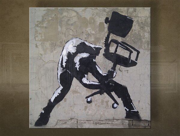 Obraz na plátně ČTVEREC Street ART